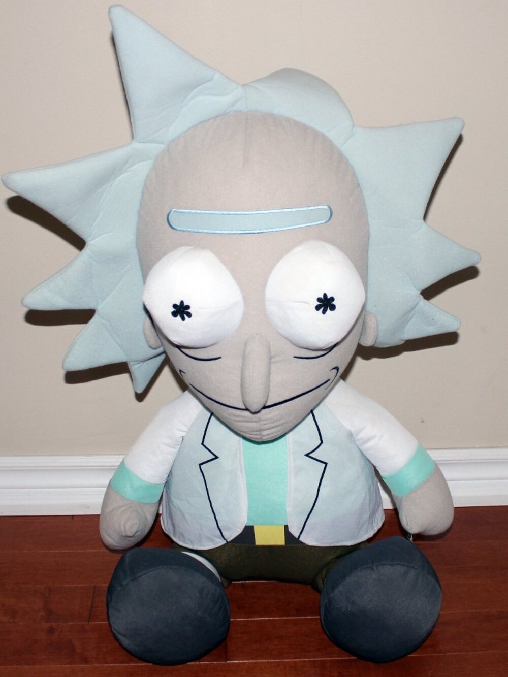 Jumbo❤️Life-size Rick Sanchez 33" Plush Toy Factory Cartoon Network Rick & Morty